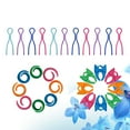 thumbnail image 2 of MasteelfCA 60PCS Sewing Clips Bobbin Clip Wire Clip Thread Spool Huggers Sewing Thread Accessrioes Bobbin Sewing Organizer for Home Sewing, 2 of 7