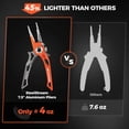 thumbnail image 5 of KastKing 7.5" Aluminum Crossover Fishing Pliers with O-Ring Storage, 5 of 10