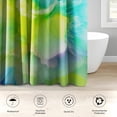 thumbnail image 3 of 4 Pcs Bathroom Sets with Shower Curtain and Rugs, Tractor Car Construction Sunset, Bathroom Decor Truck Industrial Wheels Side Shower Curtain Sets for Bathroom Decor, 3 of 4