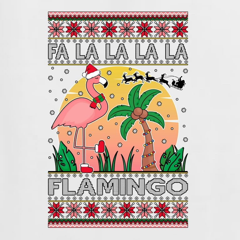 Walmart flamingo store christmas sweater