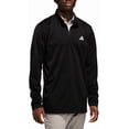 thumbnail image 5 of adidas Mens Long Sleeve Quarter Zip Pullover (Black, Large), 5 of 8