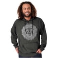 thumbnail image 5 of Lion Jungle Symbolic Spirit Animal Hoodie Sweatshirt Women Men Brisco Brands X, 5 of 6