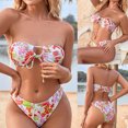 thumbnail image 2 of Traje de baño para mujer Split Bikini Print Color Sexy Thin Vacation Ladies Traje de baño Fridja nalpqowj60805, 2 of 9