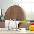 thumbnail image 3 of Stainless Steel Cutting Board Holder Chopping Board Stand Rack Kitchen Household Organizer, 3 of 7