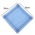 thumbnail image 2 of OUSITAID 12 Pcs Mouchoirs pour Hommes Design Classique Mouchoirs pour Hommes Tissu de Qualité Foulard Coton Lavage à la Machine, 2 of 7