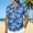 Sky Blue, variant on OGLCCG Hawaiian Shirt for Men Short Sleeve Floral Button Down Tops Summer Tropical Holiday Beach T Shirts,XXL,Yellow