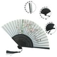thumbnail image 2 of Hot New Stylish Hand Fan Cherry Blossom Fans for Garden Parties for Summer Occasions Handmade Japanese Style Fan, 5#, Garden Party Hand Fan, Summer Cherry Blossom Fan, Handmade Japanese Style Fan, 2 of 11