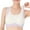 Purple, variant on Girls Soft Training Bras 7-12 Seamless First Bra Girls Sports Bras Longline Crop - No Pads, Chest Double Lined Blue 13-16Y