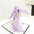 thumbnail image 3 of Women Transparent Handbag Candy Color  Dot Decor Compound Beach Shoulder Bag New, 3 of 10