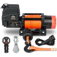 thumbnail image 1 of Cabrestante ZESUPER 6000 lb impermeable de 12 V con cuerda sintética, 1 of 9