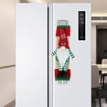 thumbnail image 4 of Christmas Refrigerator Handle Covers Xmas Gnome Fridge Handle Covers Protector for Kitchen Christmas Decorations (2 Pack), 4 of 4