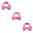 thumbnail image 1 of Minnieouse Diademas Bowknot Stretch Head Band Banda para el sudor ajustable Estilo Headwear Hairband para de cara Running Pink white dot Type1 NO1, 1 of 6