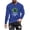 Blue, variant on biudgviw Men's St.Patrick's Day Shirt Festival Print Soft Long Sleeve Graphic Tees Oversized Casual Crewneck Workout Top