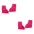 thumbnail image 3 of maskred Premium Velvet Ice Skate Boot Covers Skates with Style Rose Red M 2Set, 3 of 6