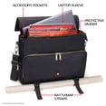 thumbnail image 2 of Enhance Bolsa Dnd De Mesa - Bolsa De Mensajero Rpg Player'S Essentials Dungeons And Dragons Para 2-4 Carpetas De Libros, Dados Y Accesorios Con Compartimento Para Computadora Portátil De 17 Pulgadas Y, 2 of 5