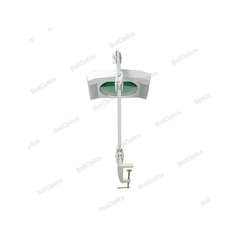 SMD LED Magnifying Lamp with Clamp, 3 Diopter, 6 in. Lens