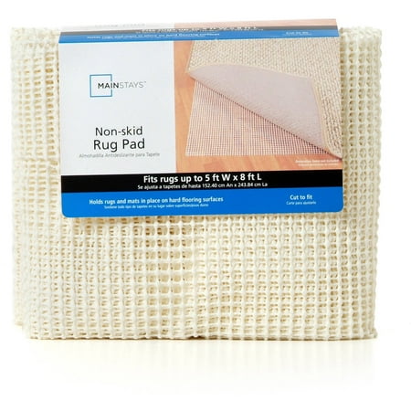 Mainstays Non-Skid Rug Pad (Best Carpet Pad For Basement)