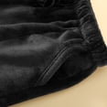 thumbnail image 5 of Zedker Casual Straight-Leg Elastic Waist Long Mens Pajama Pants with Drawstring Comfy Soft Fleece Thermal Sleepwear Pants with Pockets,Dark Gray,XXL, 5 of 9
