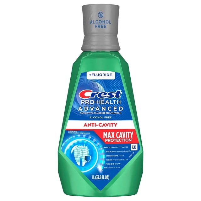 Enjuague Bucal Crest Pro-Health Advanced 1L Anticaries