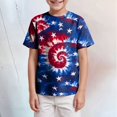 thumbnail image 2 of Gerichy Boys Tshirts,Boys 4th of July Shirt Boys Short Sleeve Tops Comfortable Breathable Fashion Boys Short Sleeve Tops, 2 of 5