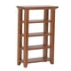 thumbnail image 1 of Muebles De Casa De Muñecas, Buena Decoración, Apariencia Realista, Madera De Abedul, Casa De Muñecas Pequeña Y Ligera, Estante De 4 Capas Para Regalos ANGGREK Otros, 1 of 8
