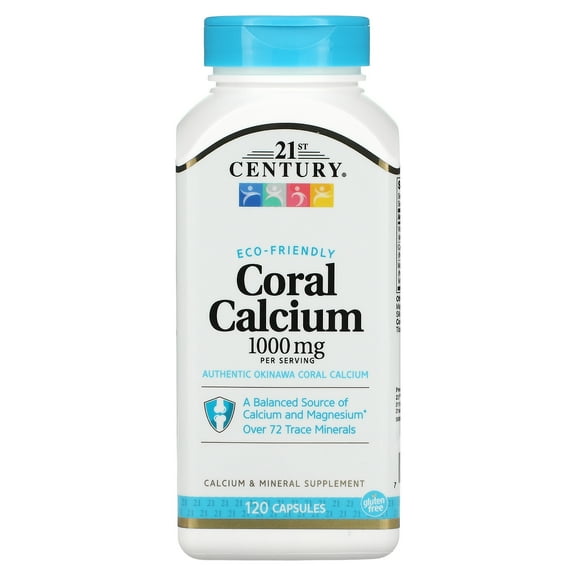 21st Century Coral Calcium, 120 Capsules