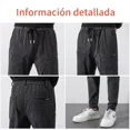 thumbnail image 3 of Pantalones De Trabajo Casuales Multibolsillos Para Hombre, 3 of 6