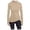 Shirts 82#Khaki, variant on oqasdz Women Solid Color Long Sleeve Pullover Turtleneck Zipper Regular Fit Comfort Classic Blouse Top Stretch Soft Summer Dailywear