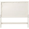 thumbnail image 2 of My Home Furnishings Amanda Full Panel Headboard in Creamy White, 2 of 3