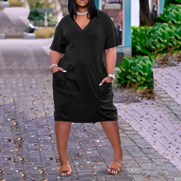 Black xxl dress sales