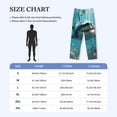 thumbnail image 4 of Fotbe Realistic Ocean Shark Pantalones de Pijama para Hombre, Pantalones de Dormir, Pantalones de Casa con Cintura Ajustable y Bolsillos-Large, 4 of 6