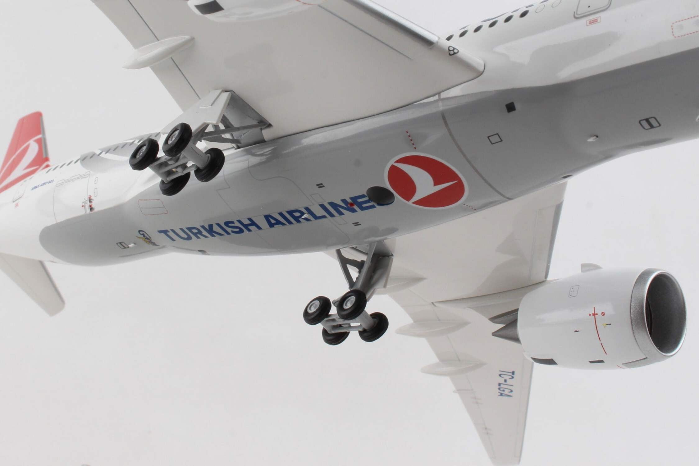 GEMINI200 TURKISH A350-900 1/200 REG#TC-LGA - Walmart.com