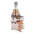 thumbnail image 1 of 1 Pieza Potenciómetro para Guitarra Eléctrica Audio Pot para Principiantes Producción Instrumentos Musicales, 1 of 8