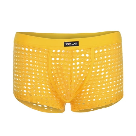 

Medcursor Mesh Underpants Boxer Breathable Underwear Briefs Men s