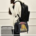 thumbnail image 6 of FORMRS Student Insulated Lunch Bag with Shoulder Strap Reusable Cooler Box for School, Red UFO, 6 of 9