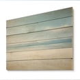 thumbnail image 3 of Designart "Simplicity Beachside Serenity" Nautical & Beach Print on Natural Pine Wood, 3 of 6