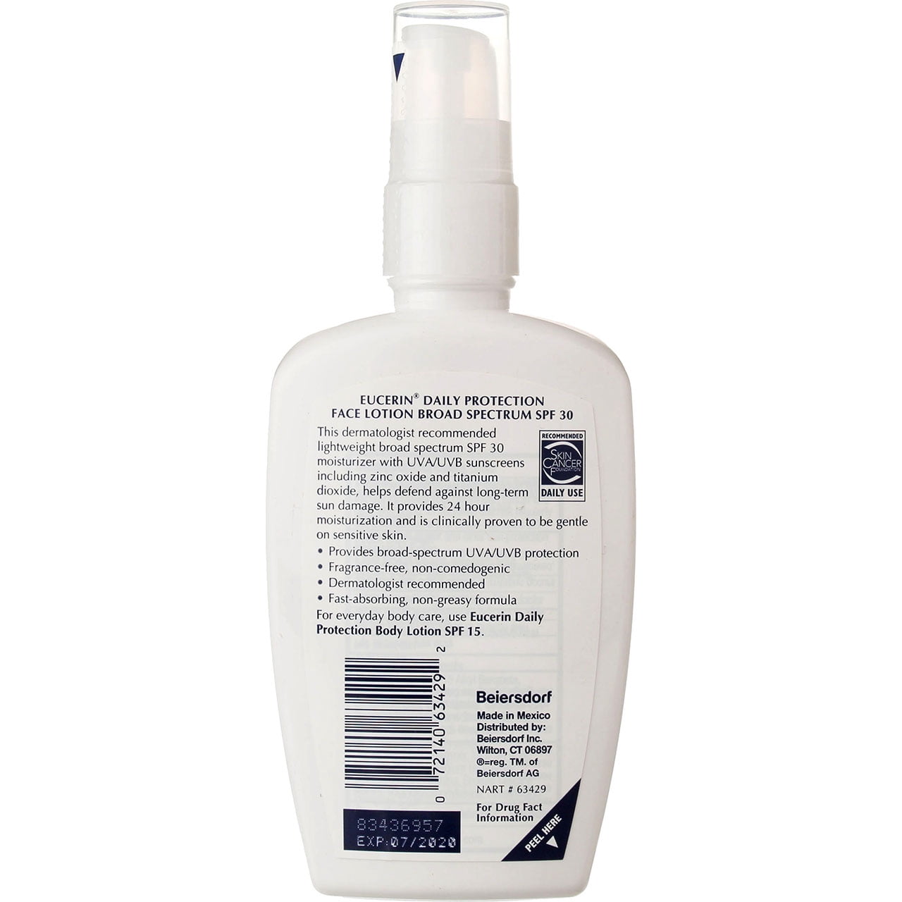 Eucerin Daily Protection Face Lotion SPF 30 4 oz (Pack of 2)