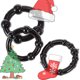 thumbnail image 2 of Juego de anillos de masaje portátiles y reutilizables, perfectos como regalo navideño, fabricados en silicona suave., 2 of 4