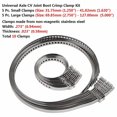 thumbnail image 2 of Kit de clip de engarce universal para eje de acero inoxidable Cv Fitting Boot Afortunado Sencillez, 2 of 5