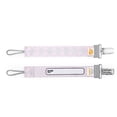 thumbnail image 2 of Ulubulu Pink Moroccan Universal Pacifier Clip, Single Pack, 2 of 6