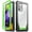 Green/Clear, variant on Poetic Guardian Case for Samsung Galaxy A52 4G & 5G, Clear Case with Built-in Screen Protector, Pink/Clear