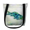 thumbnail image 1 of Betsydrake TY136G 18 x 18 in. Blue Koi Tote Bag - Large, 1 of 1