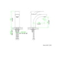 thumbnail image 2 of Dawn® AB37 1565BN Single-lever lavatory faucet, Brushed Nickel (Standard pull-up drain with lift rod D90 0010BN included), 2 of 2