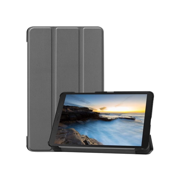 For Samsung Galaxy Tab A 8.0 2019 Case SM-T290 / T295 / T297 Shockproof Folio Stand Cover PU Leather Holster Tablet Protective Case with Kickstand