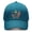 Blue-green, variant on 250th Anniversary USA Brown Baseball Cap Featuring Printed Patriotic Graphics and Lightweight Construction for Men Women Adults