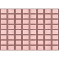 thumbnail image 1 of Ahgly Company Machine Washable Indoor Rectangle Transitional Light Rose Pink Area Rugs, 3' x 5', 1 of 7