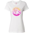 thumbnail image 3 of Inktastic Gatlinburg, Tennessee- Mountains in Sunrise Colors Women's T-Shirt, 3 of 5