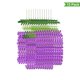 thumbnail image 2 of 24FT 12 Pcs In A Pack Simulation Leaf Decoration Christmas Home Decoration Green Wall Hanging Decoration Mantel Tabletop Porch Decor, 2 of 9