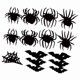 thumbnail image 3 of Adhesivos de pared de murciélago 3D para Halloween, decoraciones creativas con ventana luminosa 30 piezas, 3 of 9