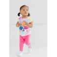 thumbnail image 2 of Pinkfong Baby Shark Daddy Mommy Infant Baby Girls Graphic T-Shirt & Leggings Pink 12 Months, 2 of 5